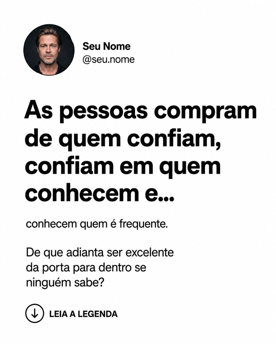 Cabeçalho, fundo branco e escrita preta