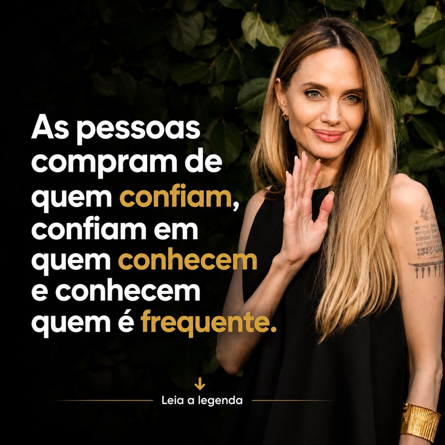 Foto com texto, sem cabeçalho